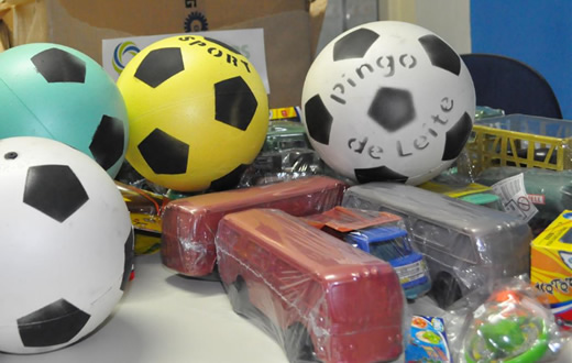 Fundo Social do município recebe doação de brinquedos