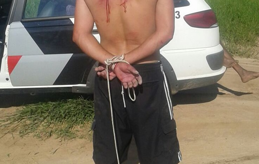 Policia Militar de Bofete impede execução de homem