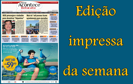 Confira a capa da edição impressa desta semana