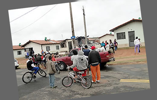 GCM registra ocorrência de vítima agredida com facão