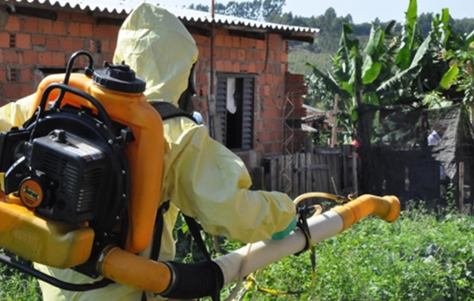 Ação em Rubião Júnior combate o mosquito da dengue