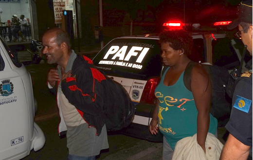 Operação social recolhe pessoas em vulnerabilidade