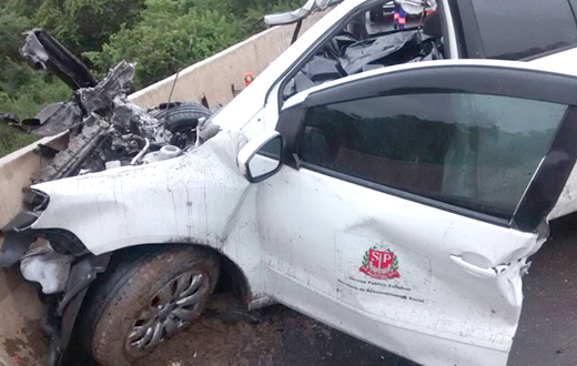 Acidente tira a vida de dois agentes da Assistência Social