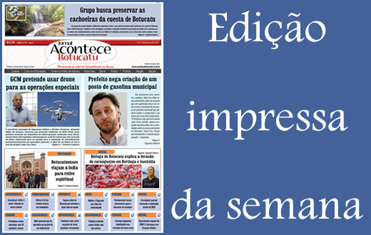 Confira a capa da edição impressa desta semana