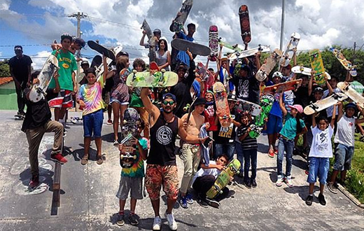 Campeonato de Skate agita Praça do Conde Serra Negra