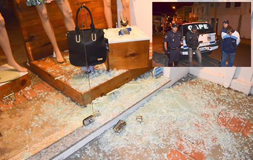 Gepom prende dupla por crime de furto tentado