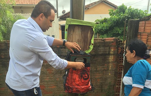 Defesa Civil atende família em situação de risco