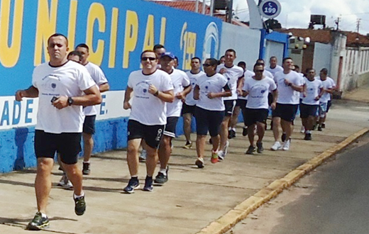 GCM participa do projeto Um Dia de Treinamento