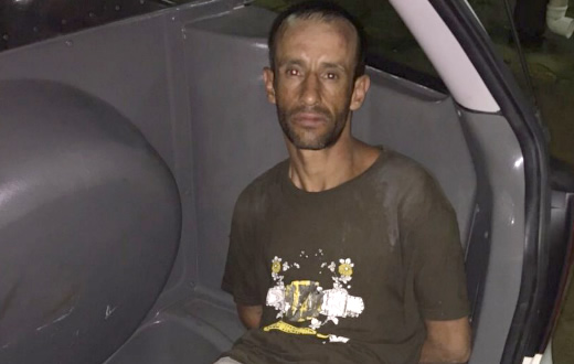 Homem é preso em flagrante por crime de furto tentado