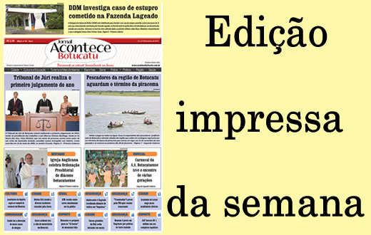 Confira a capa da edição impressa desta semana
