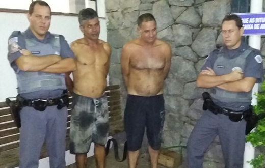 Dupla acaba presa pela PM após furtar bicicletaria