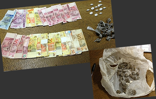 PM de Bofete flagra dois tráficos de entorpecentes