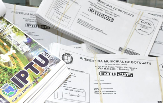 Carnês de IPTU do ano de 2015 começam a ser entregues