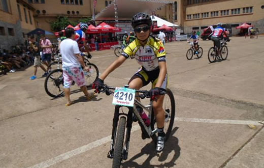 Ciclista é vice-campeã em prova internacional