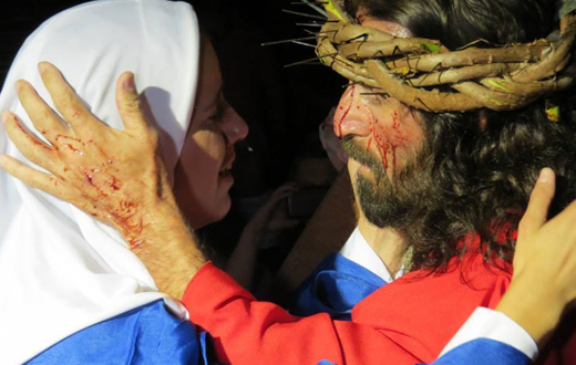 Via Sacra será encenada ao vivo no Largo da Catedral