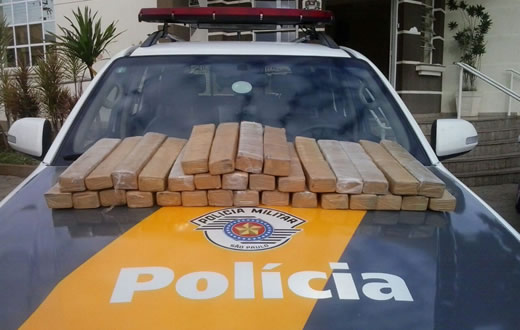 TOR prende mulher com mais de 35 quilos de maconha