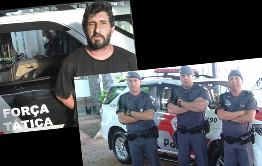 PM prende foragido com dez anos de prisão a cumprir