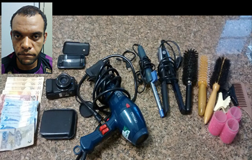 Homem é preso por crime de furto no Jardim Peabiru