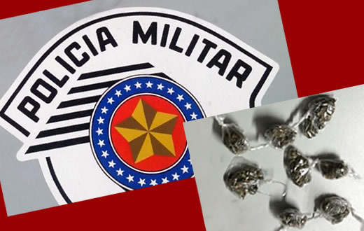 PM localiza maconha em uma casa abandonada