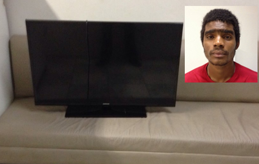 Cidadão acaba preso acusado de furto a residência