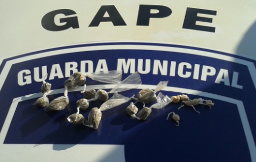 Gape prende rapaz acusado de tráfico de drogas