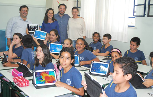 Tablets aproximam alunos do Mundo Digital