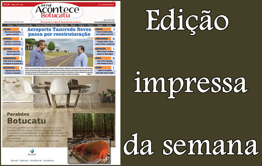 Confira a capa da edição impressa da semana