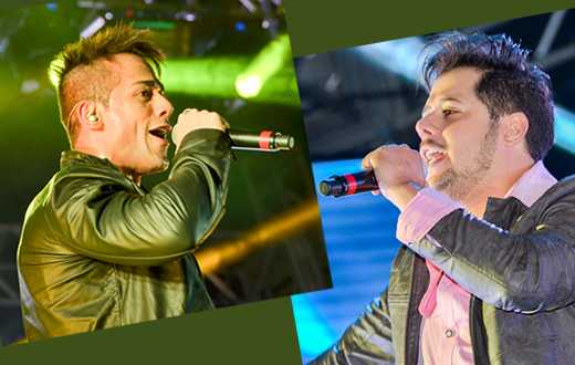 Hugo e Tiago atraem milhares à Praça da Catedral