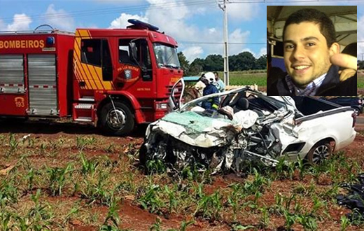 Jovem botucatuense morre acidentado em Maringá