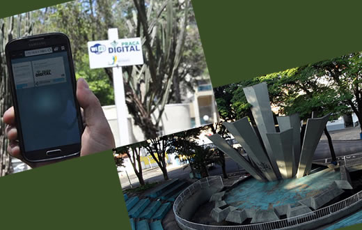 Internet grátis será instalado na Praça do Paratodos