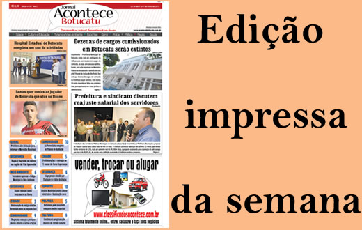 Confira a capa da edição impressa desta semana