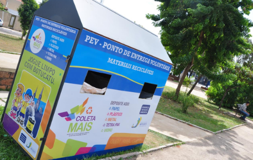 Novos pontos de recicláveis são instalados em Botucatu