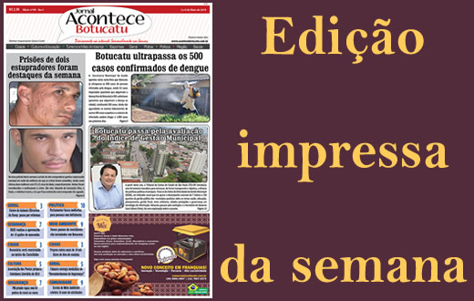 Confira a capa da edição impressa desta semana