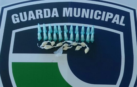 GCM realiza apreensão de 30 porções de entorpecentes