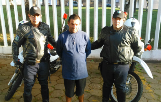 Gepom prende procurado por crime de homicídio