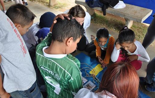 Ações educativas são realizadas no Parque Imperial