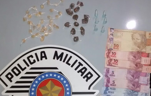 Dupla é presa por traficância no Jardim Brasil