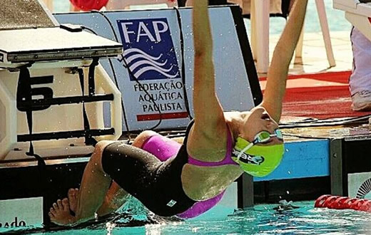 Rafaela Marino é o destaque da AAB no Troféu Kim Molo