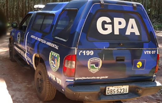 GPA localiza motocicleta furtada depenada