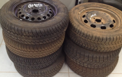 Polícia recupera pneus furtados no centro de Botucatu