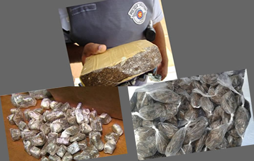 Ações da PM resultam em várias prisões por tráfico