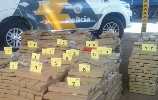 TOR faz a maior apreensão de maconha do ano