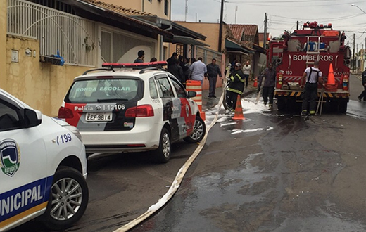 Secador de cabelos gera incêndio na Vila dos Lavradores