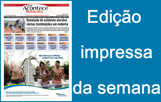 Confira a capa da edição impressa desta semana