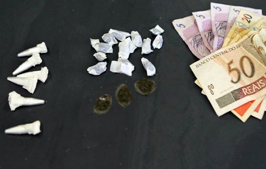 PM prende casal acusado de crime de tráfico