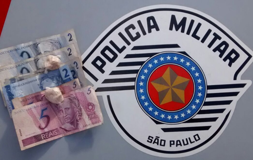 PM realiza prisão de acusado de tráfico na Vila Maria