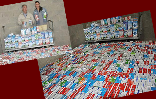 Fundo Social recebe mais de 2.400 litros de leite
