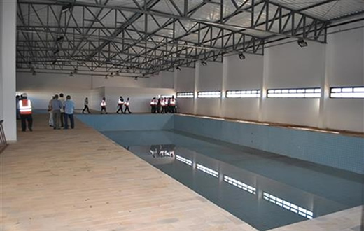 Obras dos Centros de Inclusão Esportiva em fase final