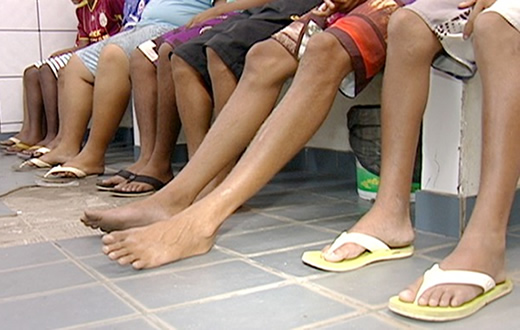 PM realiza três flagrantes de tráfico com adolescentes