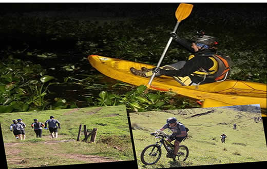 Circuito reúne mountain bike trekking e canoagem